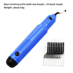 1 Bộ Dụng Cụ Cạo Nhám Tay Cầm Cố Định Bằng Nhựa NB1100 + 10 Lưỡi Dao BS1010 Dụng Cụ Cắt Tỉa, Làm Sạch, Khử Gờ - Product Image 3