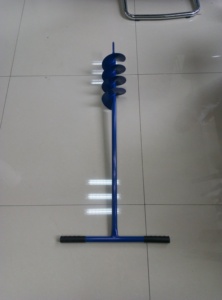 Tarière <span class=keywords><strong>manuel</strong></span> de jardin en acier inoxydable 304, pour creuser la terre, à faire soi-même - Product Image 4