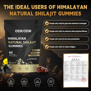 Vennature Pure Himalaya Shilajit Gummies Supports Men's Health Black <strong>Muesli</strong> Gokshura Supplement 3000mg Shilajit Gummies - Product Image 4