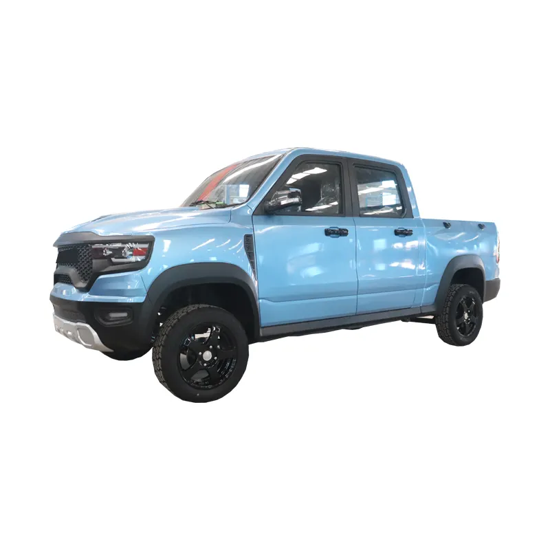 מערכת חכם keyu מערכת חדשה טנדר משאית חשמלית 4 x4 רכב שירות חשמלי עם תיבת מטען