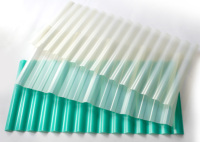 Nouvelle Tuile de Toiture Ondulée Translucide en PVC Moderne pour Éclairage Naturel, Garantie 30 Ans pour Entrepôt