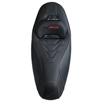 Coussin de siège pour moto YAMAHA NMAX 2019-2024, siège de remplacement personnalisé en cuir PVC pour scooter NMAX