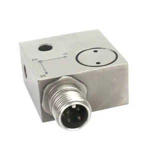 100mv/G Integratieve Piëzo-Elektrische Trillingssnelheid Triaxiale Transducer Trillingsversnellingsmeter 3-assige Sensor