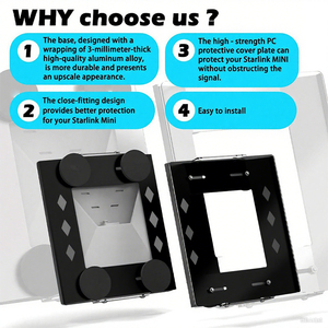 Kit de Montaje Plano Magnético Negro para Starlink Mini a Precio de Mayoreo, Funda Protectora Magnética para Starlink Mini - Product Image 5