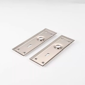 Ensemble de serrures à mortaise avec bouton en nickel satiné Bouton en laiton à mortaise parfait pour remplacer les ensembles de serrures anciennes cassées - Product Image 4