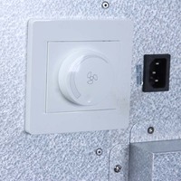 Laminar Flow Hood FFU HEPA Filter Bersertifikasi ISO Kelas 100, Unit Filter Kipas Jamur untuk Ruang Bersih Industri, Produk Baru Laris Terjual