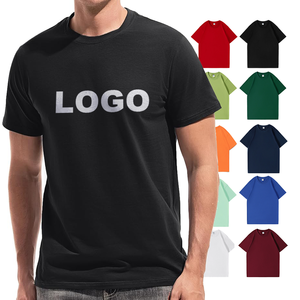 Camiseta de Hombre Personalizada con Logotipo, Regalos Promocionales Empresariales, Tejido Formal, Ecológica, de Poliéster/Algodón, de Secado Rápido y Transpirable - Product Image 1