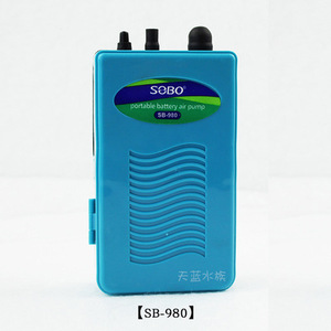 SOBO SB-960 SB-980 Portable batterie <span class=keywords><strong>pompe</strong></span> à Air 2L/Min 3V DC Super silencieux 2x1.5V D batterie <span class=keywords><strong>Aquarium</strong></span> <span class=keywords><strong>pompe</strong></span> à <span class=keywords><strong>oxygène</strong></span> - Product Image 4