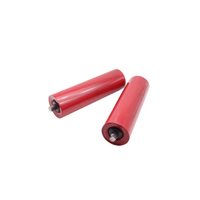 Rouleau de guidage latéral par gravité pour convoyeur à bande, rouleaux de support de convoyeur en acier au carbone, tube à paroi épaisse, roulement de haute précision