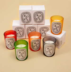 Juego de Velas Aromáticas Naturales Ecológicas en Vasos Esmerilados Elegantes Lovsens, Regalo Clásico Pequeño para Invitados de Boda, Navidad, Pascua, Romántico - Product Image 3