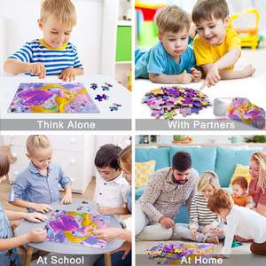 Rompecabezas Educativos para Niños <span class=keywords><strong>con</strong></span> Diseños Personalizados al por Mayor, ODM, <span class=keywords><strong>con</strong></span> Alfabeto, Números, Animales, Personajes de Anime - Product Image 2