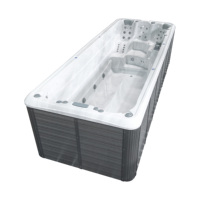 Baignoire de massage et de nage de luxe pour 8 à 12 personnes, fabriquée en Chine, prix de gros bas