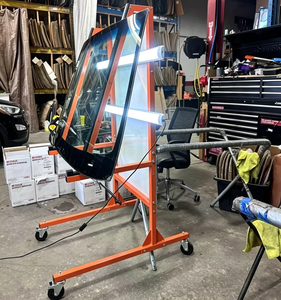 Support d'inspection de pare-brise portable avec éclairage LED, station de réparation de vitres automobiles, station mobile de contrôle de peinture de carrosserie - Product Image 5