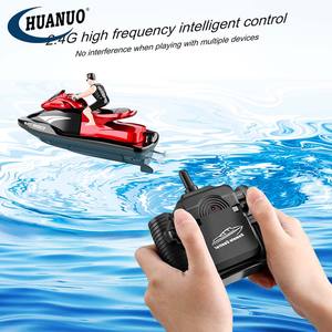 <span class=keywords><strong>Jet</strong></span> <span class=keywords><strong>ski</strong></span> électrique pour enfants, bateau à moteur, jouets 2.4G 20 KM/H, bateau de course à grande vitesse, Yacht, bateau à moteur étanche - Product Image 5