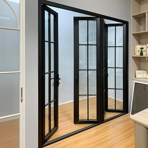 <span class=keywords><strong>Porte</strong></span> accordéon moderne pour entrée commerciale, grande <span class=keywords><strong>porte</strong></span> insonorisée, mur pliant en aluminium, <span class=keywords><strong>porte</strong></span> patio en verre, méthode d'ouverture pliable - Product Image 1