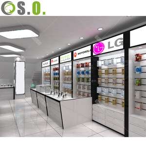 Kiosque de réparation de téléphone portable en verre acheter vitrine de téléphone portable armoire de rangement accessoires de téléphone portable affichage - Product Image 4