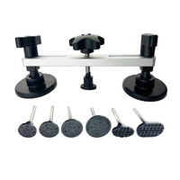 Kit d'outils universels en aluminium pour débosselage sans peinture de carrosserie automobile, avec outil de retrait de languettes de colle