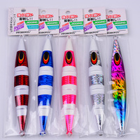 Nouvelle conception de lumière LED subaquatique pour la pêche de nuit, leurre 30g-250g, lumière de pêche en mer profonde, leurre pour la pêche de nuit, appât pour poissons