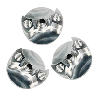 Pièces en aluminium usinées avec précision par CNC, accouplement à mâchoires personnalisé de différentes tailles