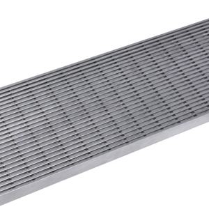 Nuevo estilo, tamaño personalizado, cuarto <span class=keywords><strong>de</strong></span> ducha <span class=keywords><strong>de</strong></span> Hotel, baño, desagüe <span class=keywords><strong>de</strong></span> suelo cepillado largo <span class=keywords><strong>de</strong></span> acero inoxidable con salida lateral - Product Image 1