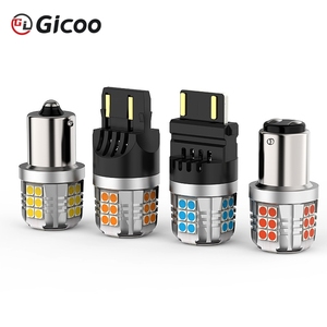 Ampoules LED 1156 BA15S P21W BAU15S PY21W 7440 W21W P21/5W 1157 BAY15D 7443 3157 30smd Lampe stroboscopique Clignotant de recul - Product Image 6