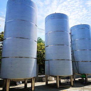 خزانات تخزين الحليب/المياه العمودية كبيرة الحجم مع وظيفة العزل - Product Image 1