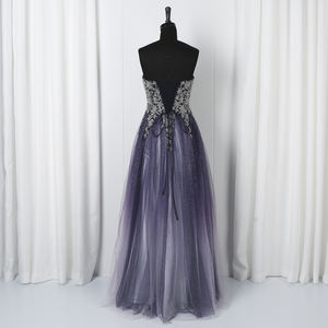 New Arrival <strong>Seductive</strong> Beading Tulle a Line Prom <strong>Dress</strong> Party <strong>Evening</strong> Party <strong>Dresses</strong> Elegant for Women - Product Image 2