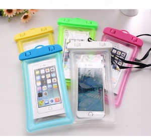 Bolsa de Natación Transparente de PVC con Funda Impermeable para Teléfono Móvil, Bolsa Impermeable con Pantalla Táctil - Product Image 2