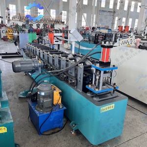 เครื่องขึ้นรูปเหล็กค้ำยันชั้นวางแบบอัตโนมัติ พร้อมชุดเกียร์และ PLC - Product Image 2