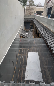 ม่านม้วนไฟฟ้าแบบกำหนดเองได้ FGS สำหรับหน้าต่าง หลังคา ผ้าม่านกันแดด กันรังสียูวี กันลม กันฝน - Product Image 2