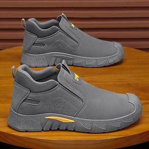 2025 Spring <b>Men's</b> Sports One-Pedal Soft-Soled <b>Work</b> <b>Shoes</b> Breathable Industrial Dad's Labor Protection Dirty-Resistant - Product Image 2