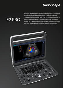Sonoscape E2Pro Color Doppler Ultrasound Machine Price - Product Image 5