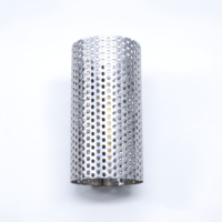 Tube filtrant perforé en acier inoxydable 304 ASTM A269 ±0,1 mm de précision pour la filtration industrielle