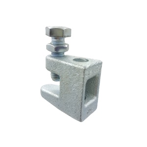 Nhà sản xuất bền rigis dễ uốn mạ kẽm bề mặt phần thép/đầu chùm kết nối cố định chùm kẹp - Product Image 2