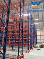 Étagère de stockage en acier CE ISO, étagère métallique robuste, acier Q235b, étagère à palettes industrielle
