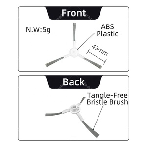Ajuste para <span class=keywords><strong>Dreame</strong></span> <span class=keywords><strong>L10</strong></span> Prime/<span class=keywords><strong>Ultra</strong></span> / L10s <span class=keywords><strong>Ultra</strong></span> / L10s <span class=keywords><strong>Pro</strong></span> /S10/ <span class=keywords><strong>Pro</strong></span> Robot aspirador rodillo cepillo lateral filtro Hepa mopa almohadilla repuestos - Product Image 5