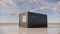 Petit conteneur, modulaire, portable, prêt à l'emploi, 20 pieds, 40 pieds