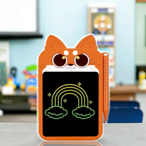 Tavoletta da <span class=keywords><strong>disegno</strong></span> di <span class=keywords><strong>volpe</strong></span> carina da 4.5 pollici in PVC e cartone per scrivere tavolette per bambini pittura da DIY strumento di educazione nella confezione <span class=keywords><strong>della</strong></span> scatola - Product Image 6