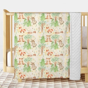 Couverture double en peluche <span class=keywords><strong>pour</strong></span> enfants, style mignon, couverture d'hiver, couverture de poussette <span class=keywords><strong>pour</strong></span> bébé, couverture de bébé, couverture de bébé en forme de bonnet - Product Image 4