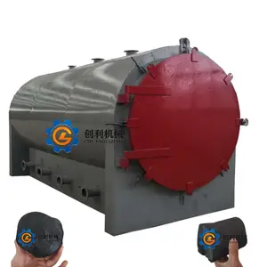 Industrial Smokeless Coconut Shells Charcoal Making Stove Wood Carbonizing Carbonization Furnace For Making Charcoal