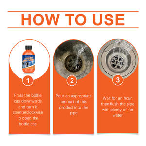 Desatascador de Drenajes Portátil y Ecológico de 100 ml, Desechable, para Inodoros, Lavabos y Baños - Product Image 6