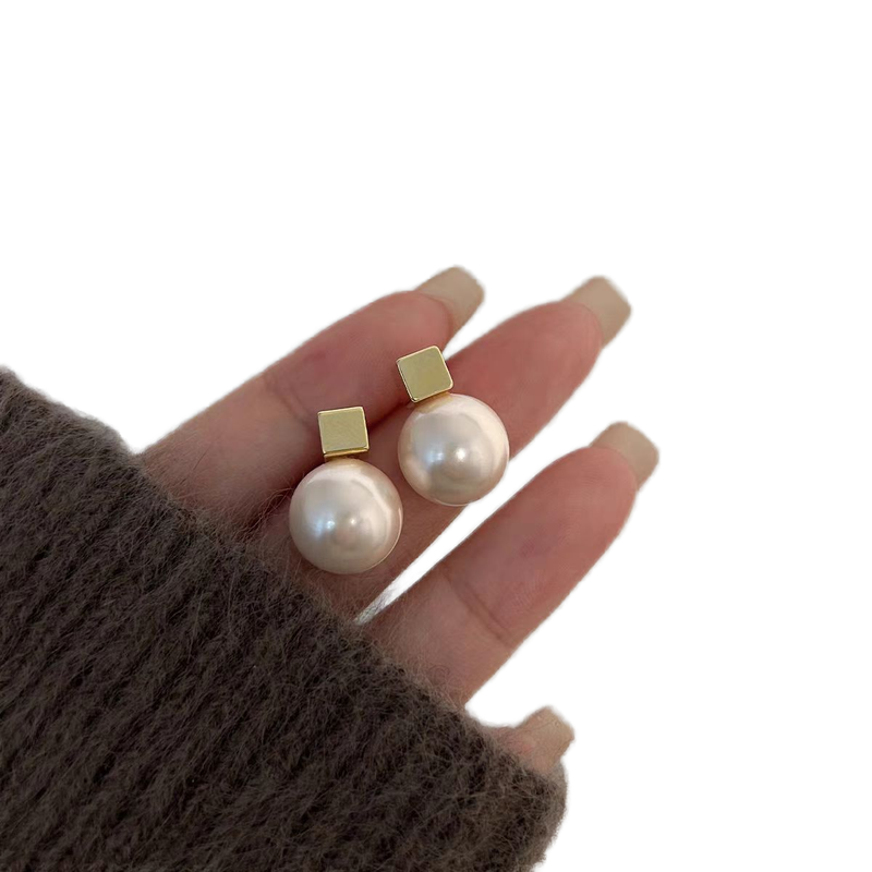 Korean INS Geometric Ear Cuffs High