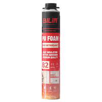 Vente en gros de mousse de montage PU Spray mousse de polyuréthane liquide pour le remplissage de l'écart