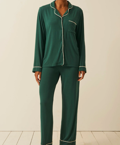 Ensemble de pyjama personnalisable avec logo, vêtements de nuit pour femmes, pyjama pour femmes, ensemble de pyjama élégant, pyjamas doux, vêtements de détente pour femmes, vêtements unis - Product Image 2