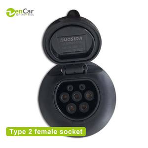 Connecteur de charge 32A <span class=keywords><strong>Prise</strong></span> de charge murale électrique <span class=keywords><strong>Voiture</strong></span> de type 2 <span class=keywords><strong>Prise</strong></span> IEC 62196 <span class=keywords><strong>Installation</strong></span> à vis 3points - Product Image 1