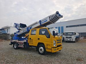 Barato usado JMC 32 metros azul marca escalera elevador camión o escalera Transporte Camión 36M construcción elevador para la venta - Product Image 2