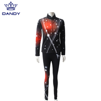 Vente en gros 100% polyester logo respirant échauffement femmes survêtement sport surdimensionné sublimation ensemble de survêtements