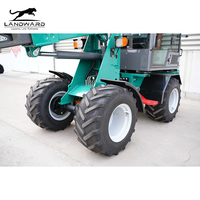 Caricatore Elettrico a Batteria 4WD per Fattoria e Giardino con Altezza di Scarico 2040mm, Certificato CE EURO5 ISO, Mini Caricatore a Ruote