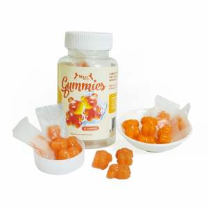 Suplemento alimenticio que contiene vitaminas y fibra dietética, gomitas multifuncionales que promueven la pérdida de peso y la salud general. - Product Image 2