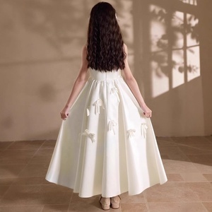Vestido Largo sin Mangas con Corte Entallado para <span class=keywords><strong>Niñas</strong></span>, Atuendo Formal para Actuaciones <span class=keywords><strong>de</strong></span> Piano, Violonchelo y Presentaciones - Product Image 3